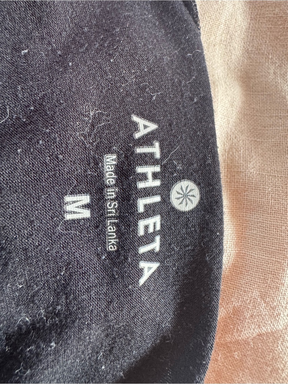 Athleta Black Racerback Performance Tank - Picture 2 of 2